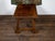 Italian 19th Century Walnut Baroque Style Fratino Table with Carved Lyre Legs For Sale - Image 9 of 12