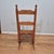 Wood Late 19th Century Antique Hubbard Childrens Wood Ladder-Back Rush Seat Rocking Chair Rocker For Sale - Image 7 of 11