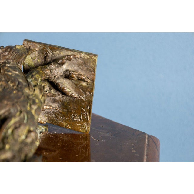 Unknown, Rooster, 1979, Bronze For Sale - Image 4 of 7