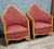 Pair of Art Deco armchairs after Paul Pollot (1877-1942) Light wood frame Upholstery needs cleaning Dimensions: h94 x 88 x...