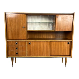 Mid-Century Modern Scandinavian Sideboard Credenza Buffet, 1960s For Sale