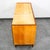 1960s Mid Century Modern Vanity Desk Birch Walnut Drawers Mirror Italian Blonde Wood For Sale - Image 5 of 10
