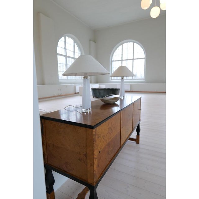 1960s Mid-Century Table Lamps attributed to Carl Fagerlund for Orrefors Sweden RD, 1960s, Set of 2 For Sale - Image 5 of 18