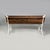 Italian Art Deco Wooden and White Cast Iron Bench, 1930s For Sale - Image 4 of 18