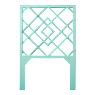 Darien Headboard Twin - Turquoise For Sale