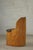 Mid-Century Swedish Pine Stump Chair / Kubstol with Floral Upholstery, 1960s For Sale - Image 11 of 17