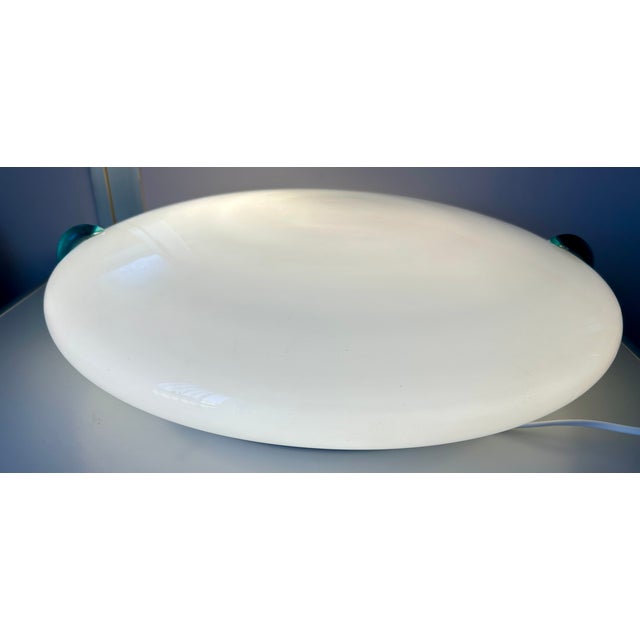 Petrol Green Murrisa Ceiling Light from Lucos, 1970s For Sale - Image 4 of 6