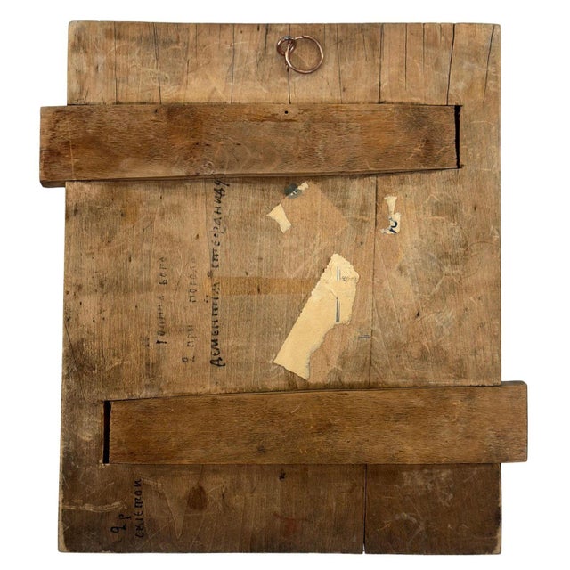 18th/19th Century Icon of St. John the Theologian in Silence For Sale In Los Angeles - Image 6 of 6