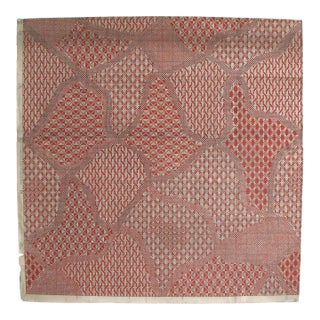 Antique Textile Design Gouache on Paper For Sale