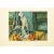 1940s After Paul Cezanne "Still Life With a Plaster Cast", First Edition Vintage Swiss Lithograph For Sale In Dallas - Image 6 of 8