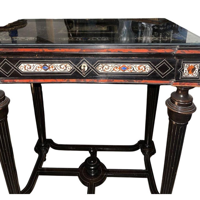 Italian Baroque-Style Table, Late 18th Century. For Sale - Image 4 of 8