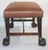 19th Century Ball & Claw Ottoman / Bench Leather Seat For Sale - Image 4 of 7