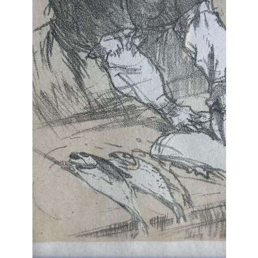 Black Henri de Toulouse-Lautrec Short Joys (Fish Seller and Don Quixote) 1925 For Sale - Image 8 of 9