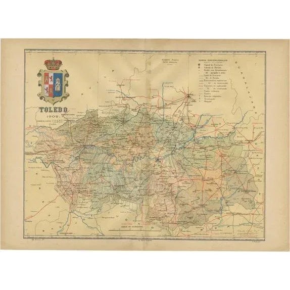 Study of This Spanish Province, 1902 For Sale - Image 6 of 6