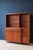 Brown Mid-Century Modern Italian Bookcase in Striped Mahogany, 1950s For Sale - Image 8 of 9