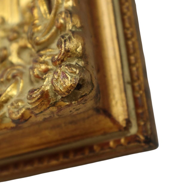 Baroque Style Frame in Classic Gold, 1920s For Sale - Image 14 of 18