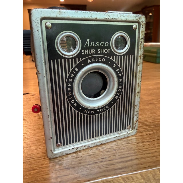 Vintage Art Deco Industrial Box Cameras - Pair of 2 For Sale - Image 6 of 11