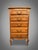 Vintage French Country Carved Oak Tallboy For Sale - Image 4 of 4