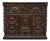 Spanish Renaissance 1680s Walnut Spice Cabinet with Foliage Carved Décor For Sale