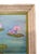 1970’s Original Water Lily Painting on Canvas For Sale - Image 4 of 9