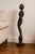 Wood Vintage Modernist Carved Hardwood Female Figure, Southeast Asian Decorative Floor Sculpture, Mid to Late 20th Century For Sale - Image 7 of 15