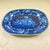 Stubbs & Kent Georgian Cobalt Transferware ‘ Birds and Fruits’ Platter, Circa 1830 For Sale - Image 9 of 13