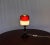 Red Large Mid-Century Table Lamp, 1960s For Sale - Image 8 of 9