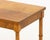Late 20th Century Modern Faux Bamboo Oak Side Table For Sale - Image 5 of 7