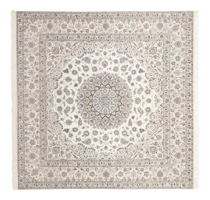 Finest Persian Nain Rug - 6'10" X 6'10"