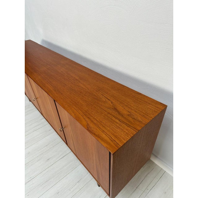 Large Mid-Century Minimalistic Teak Sideboard, 1960s For Sale - Image 15 of 16