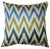 Contemporary Silk Ikat Bohemian Throw Pillow For Sale