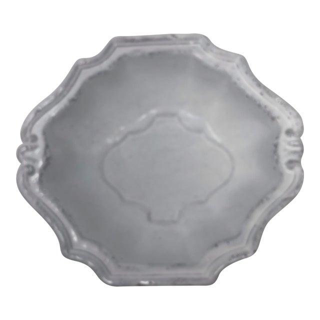 Authentic Astier De Villatte "Régence" Fruit Bowl - Hand-Stamped Paris For Sale