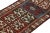 Rug & Kilim Rug & Kilim’s Antique Tribal Style Rug in Red, Blue & Brown Patterns For Sale - Image 4 of 7