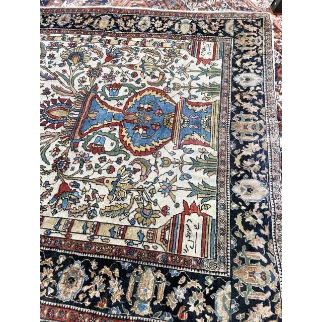 1920s Antique Persian Ferahan Sarouk Blooming Tree of Life Rug, 4.1 x 6.4 For Sale - Image 5 of 13