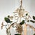 Mediterranean 1950s Hand Painted Italian Floral Lantern For Sale - Image 3 of 9