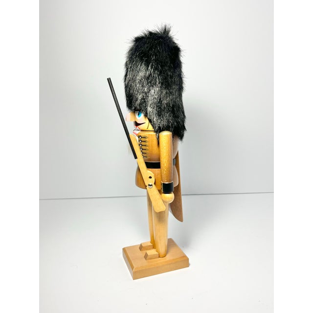 Christian Ulbricht-Style Old World Christmas Wooden Solider Rifle Nutcracker For Sale In Dallas - Image 6 of 8