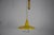 Italian Counterweight Pendant Lamp in Yellow, 1950s For Sale - Image 6 of 17