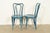 Jacob & Josef Kohn Antique Austrian Teal Lacquered Bentwood Bistro Chairs or Dining Chairs, Set of Six For Sale - Image 10 of 14