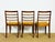 1960s Scandinavian Teak and Corduroy Dining Chairs, 1960, Set of 3 For Sale - Image 5 of 18