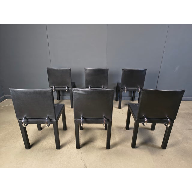 1980s Arcadia Dining Chairs by Paolo Piva for B&B Italia, 1980s, Set of 6 For Sale - Image 5 of 18