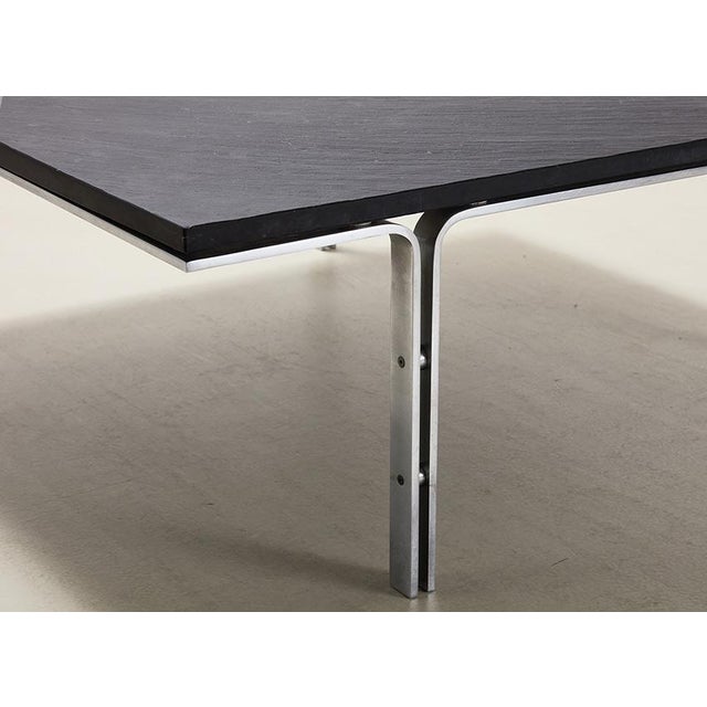 Slate Coffee Table attributed to Horst Bruning for Kill International, Germany, 1960s For Sale - Image 6 of 10