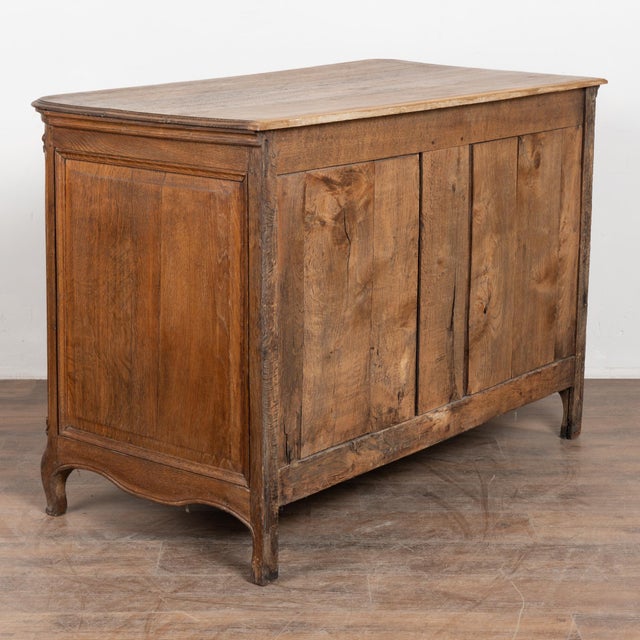 Late 18th Century French Oak Chest of Three Drawers For Sale - Image 18 of 18
