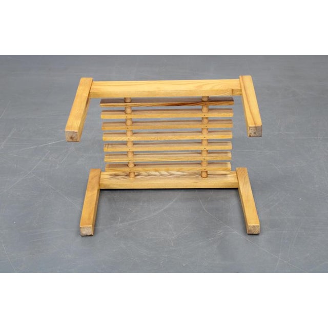 Wooden Bench, Czechoslovakia, 1960s For Sale - Image 6 of 7