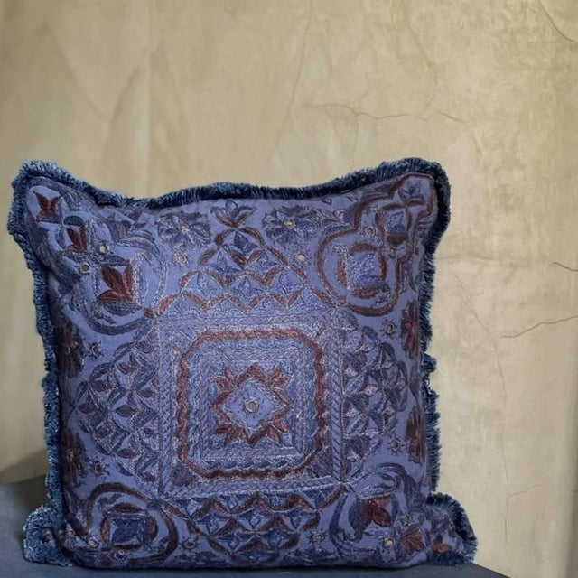 Early 21st Century Rohan Cushion by Sohil Design For Sale - Image 5 of 7