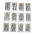 Antique 19th Century Botanical Lithographs - Set of 12 For Sale
