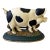 Vintage Cast Iron Happy Pig Doorstop For Sale