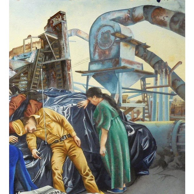 'The Fall of America' by Ron Croci, Illustrator, Beat, Allen Ginsberg For Sale In Monterey, CA - Image 6 of 8