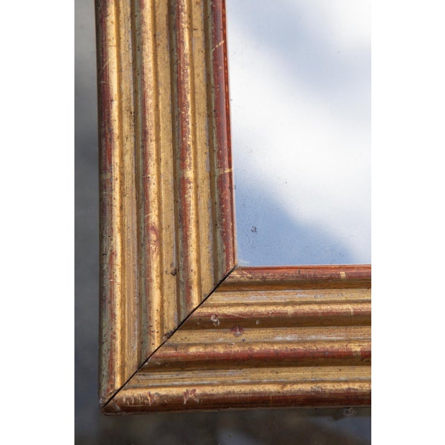 Antique French Mirror in Gilt Wood, 1800s For Sale - Image 6 of 12