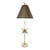 Azalea Silver Leaf Buffet Table Lamp For Sale