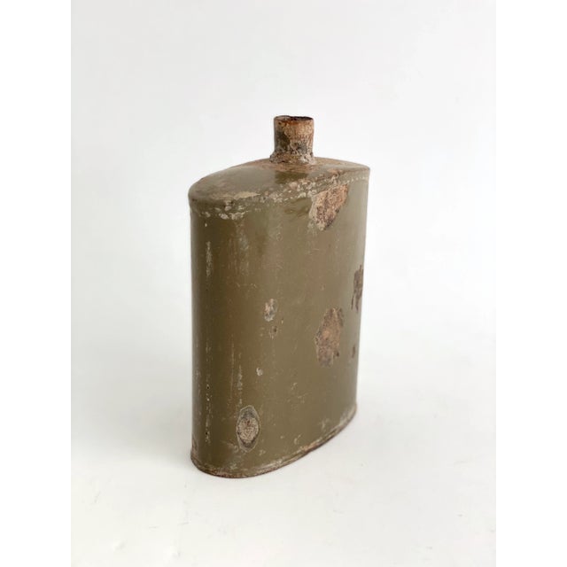 Metal 1943 Indian Military Canteen For Sale - Image 7 of 10